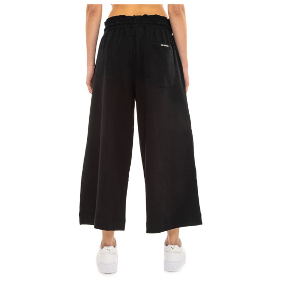 Be Nation Γυναικείο παντελόνι Terry Cropped Wide Leg Pant 7/8